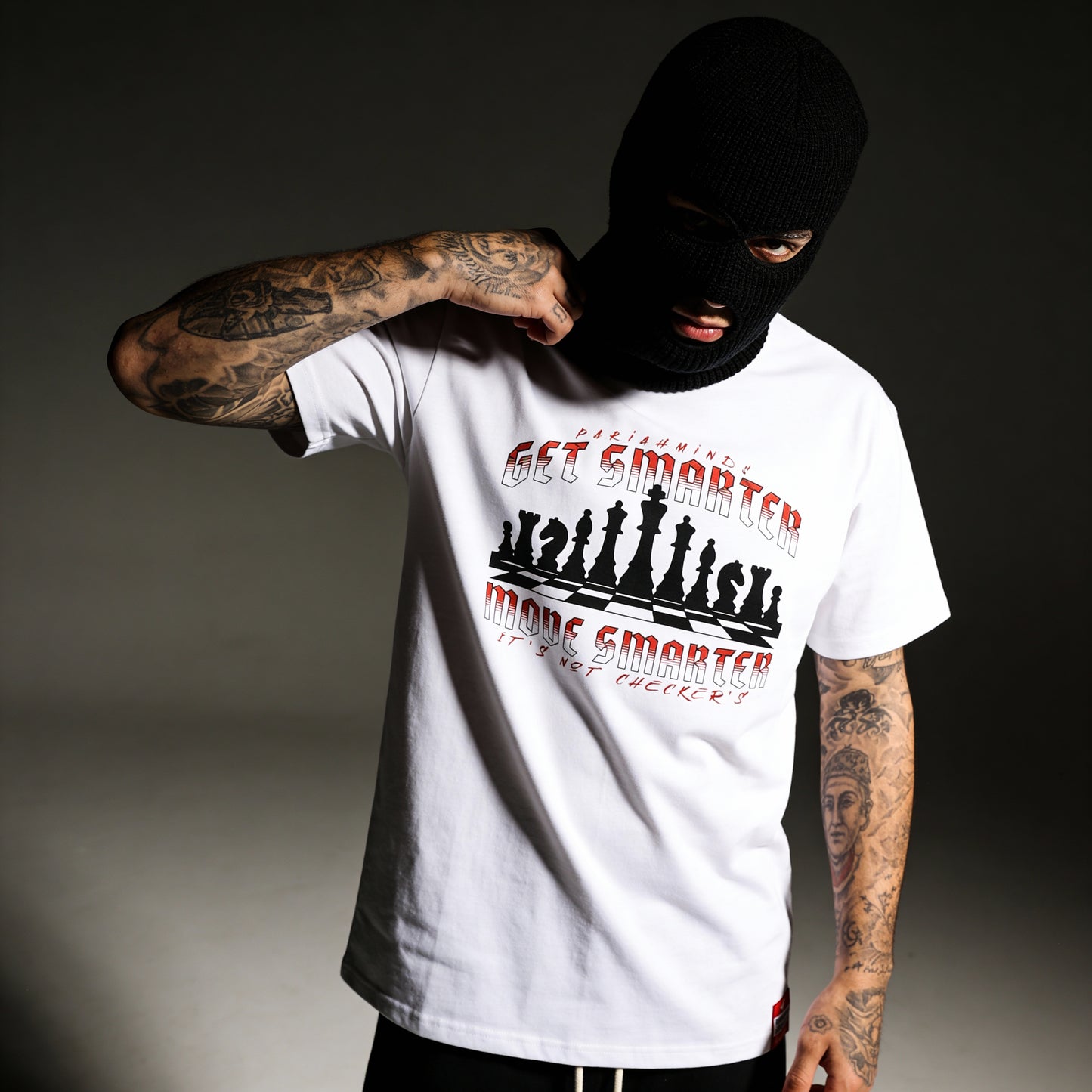 It’s Not Checkers Classic Tee – Essential White